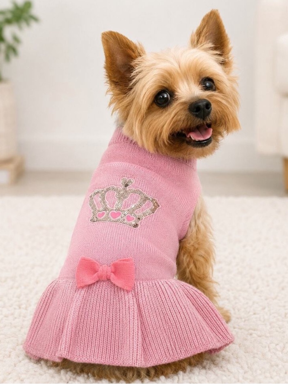 Top Paw Princess Dog Sweater